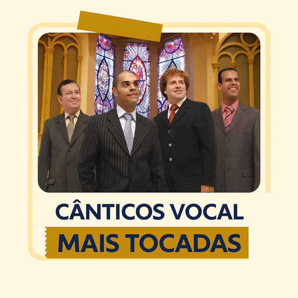 Playlist: Cânticos Vocal – Mais Tocadas