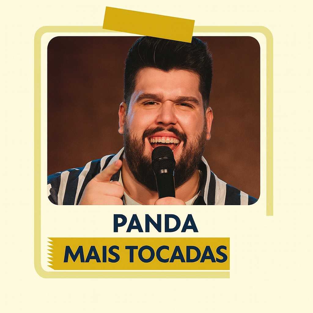 Playlist Panda – Mais Tocadas – uma seleção especial com os maiores sucessos do artista