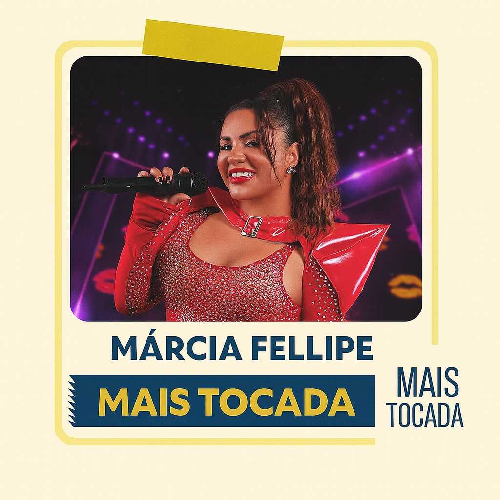 A playlist Márcia Fellipe – Mais Tocadas reúne os maiores sucessos da cantora, com forrós animados, sofrência e músicas cheias de emoção