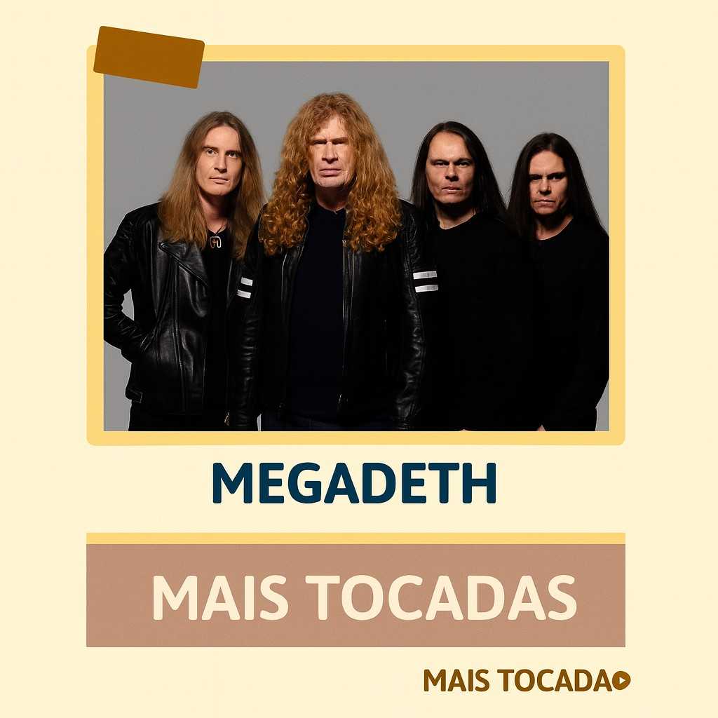 Megadeth – Mais Tocadas | Os maiores sucessos da lenda do Thrash Metal