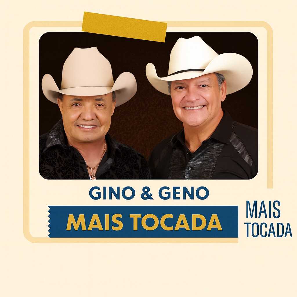 playlist “Gino & Geno – Mais Tocadas” reúne o melhor da dupla que é sinônimo de modão sertanejo