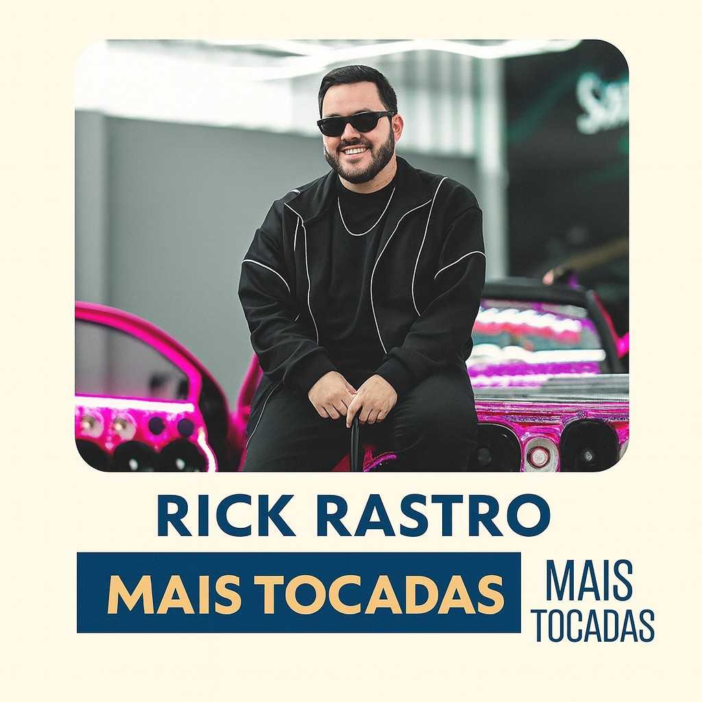 A playlist Rick Rastro – Mais Tocadas reúne os maiores sucessos e músicas mais populares do cantor, oferecendo uma seleção versátil