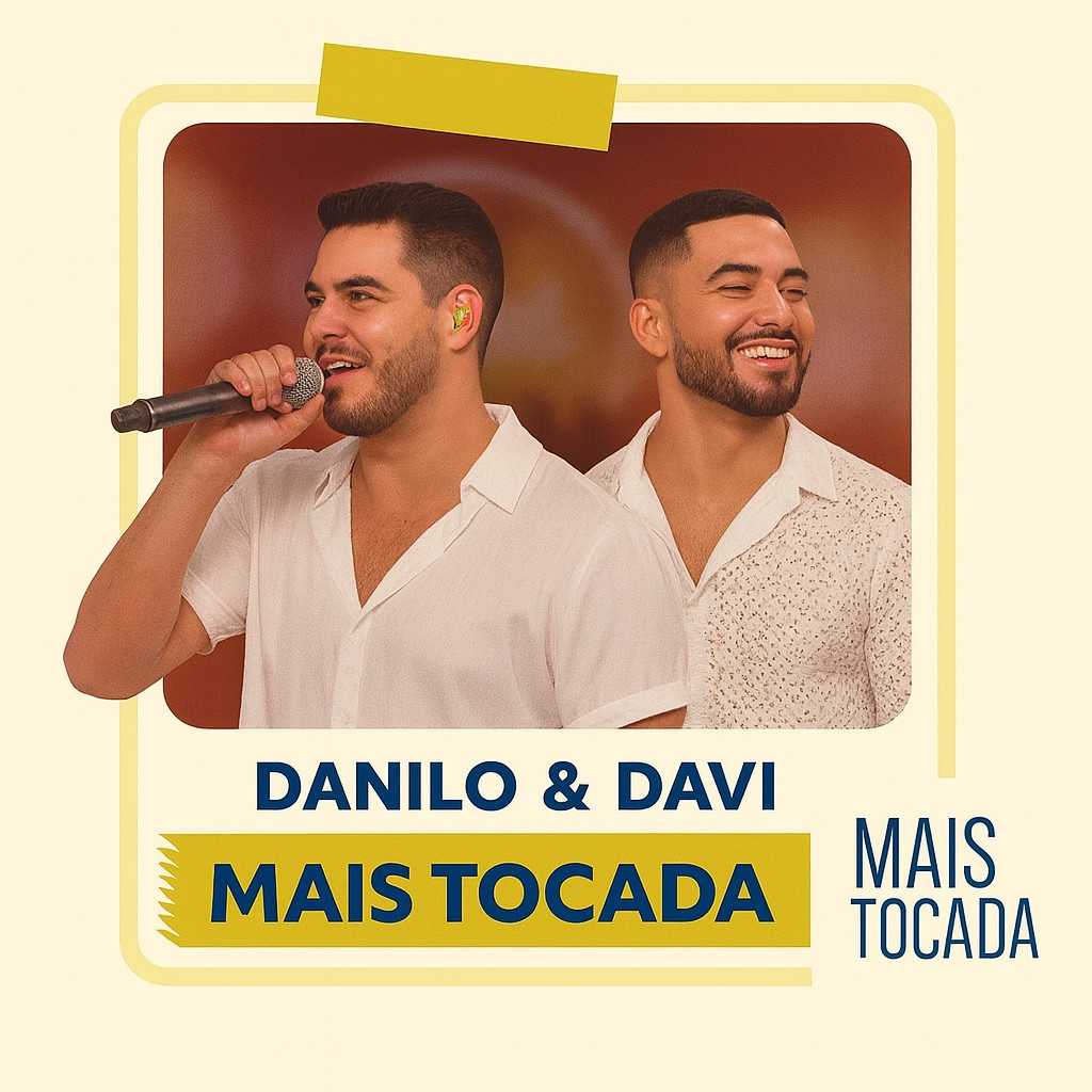 A playlist Danilo & Davi – Mais Tocadas reúne os hits, modões e músicas mais ouvidas da dupla