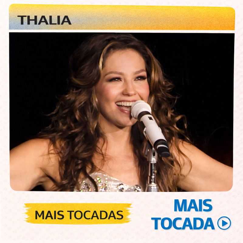 Thalía – Mais Tocadas 🎵 | Hits Latinos e Pop Mexicano