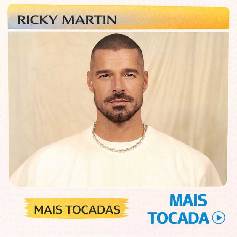 Ricky Martin – Mais Tocadas 🎵 | Hits Latinos e Pop Internacional